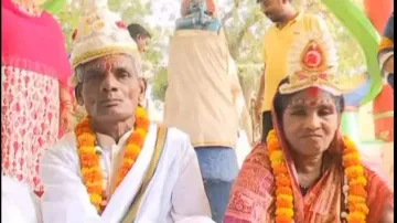 Shunned by families, sexagenarians find love & tie knot at shelter home