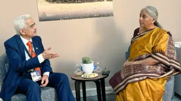 Sitharaman expresses concern over global economic slowdown, seeks reforms in IMF policy