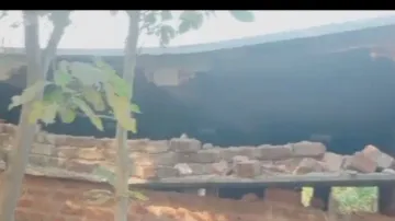 5T school wall collapses within 5 days of construction