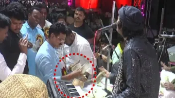 Minister Showers Cash During Qawwali Programme