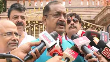 BJP Delegation At Puri King's Residence