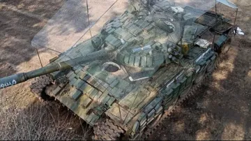 Israeli tanks equipped with anti-drone cages ahead of Gaza invasion