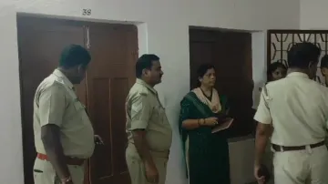 Police At GM University Hostel 
