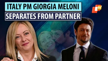 Italian PM, Giorgia Meloni, Andrea Giambruno 