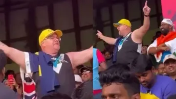 Australian fan chants ‘Bharat Mata Ki Jai’