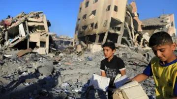 Death toll of Palestinians from Israeli airstrikes on Gaza exceeds 4,600: Ministry