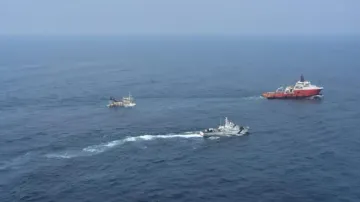 Cyclone Hamoon: Indian Coast Guard rescues stranded ship off Paradip Coast
