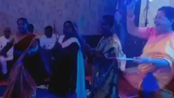 Berhampur mayor's dance on ‘Naveen Babu' song at dandia programme goes viral