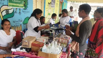 Andhra Holds Health Camp In Kotia