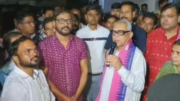 Actor Manoj Mishra & MLA Narasingha Mishra