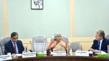 Sitharaman meets US-India strategic partnership forum delegation, discusses investment climate