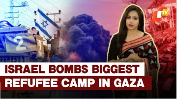 Refugee Camp, Gaza, israel hamas conflict 