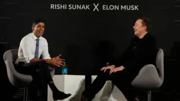 Rishi Sunak, Elon Musk