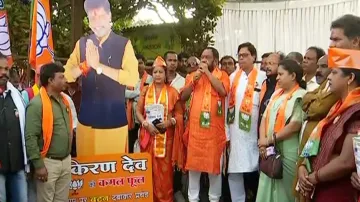 Odisha BJP Leaders Campaigning In Chhattisgarh