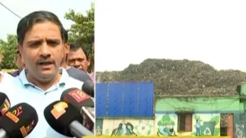 Garbage hill in Bhubaneswar