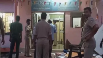 Vandalism In Ambabhona Police Station