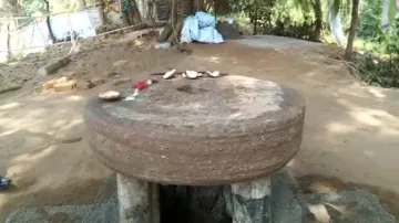 Stone Wheel Found In A River In Kandhamal