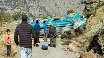 15 passengers killed, over 20 injured as bus plunges into gorge in J&K, death toll likely to rise