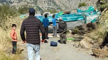36 killed, 19 injured as bus falls into gorge in J&K