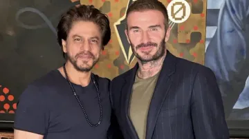 David Beckham, Shah Rukh Khan