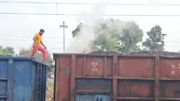 Fire In Goods Train
