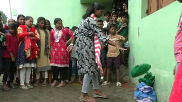 Students stage unique protest demanding appointment of teachers in Kendrapara school