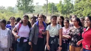 Koraput Central University students protest over worms in hostel food, infra woes 