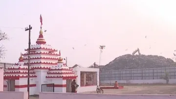 Garbage Dump Near Shiv Temple