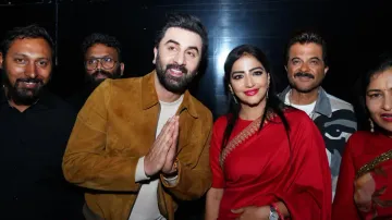 Ranbir Kapoor, Anil Kapoor in Hyderabad