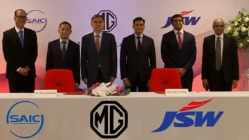 SAIC Motor, JSW Group join hands in strategic joint venture