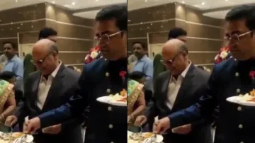 Bride, groom make guests to make their own roti during reception – Watch