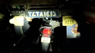 Bike Hits Truck From Behind, Rider Dead