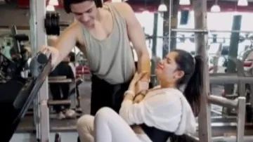 Social media stars Jannat Zubair and Ayaan Zubair share ‘leg day’ struggle; video goes viral