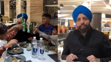 Kind-hearted man treats street kids with dinner in 5-star hotel - Watch