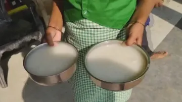 Students of 5T school served 'pakhala' in mid-day meal 