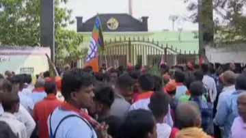 BJP launches protest alleging large-scale irregularities in Puri block