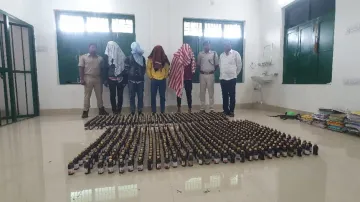 Four arrested for smuggling banned cough syrup in train in Odisha 