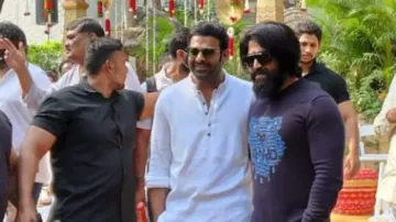 KGF star Yash in Salaar? Eagle-eyed fans spot Rocky Bhai in Prabhas and Prashanth Neel film