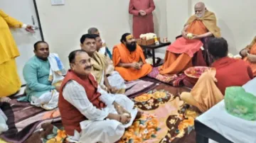SJTA meets Puri Shankaracharya in Ujjain, seeks his gracious presence at Srimandir Parikrama Prakalp