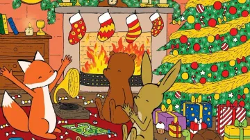 Christmas Eve optical illusion