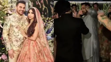 Salman Khan dances to Dil Diyan Gallan at his brother Arbaaz Khan's wedding