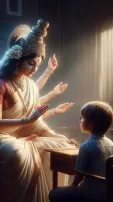 AI Imagined Blessings by Gods and Goddesses in Daily Life