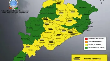 Dense Fog Alert By IMD