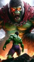 AI Imagines King Kong Vs Hulk Fierce Battle 