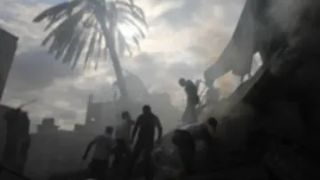 Israeli airstrike in Gaza's Khan Younis city kills 13 Palestinians