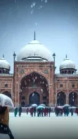 India Gate, Taj Mahal, Golden Temple transform into snowy splendors as imagined by AI