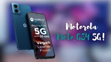 Motorola Moto G34 5G smartphone