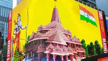From New York’s Times Square to Lucknow’s Chowk, it is Lord Ram all the way