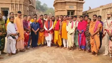 Odisha Governor visits Tara Tarini temple, extends financial help to patient during Ganjam visit