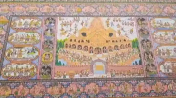 Pattachitra by Odisha artist gracefully depicts life of Lord Ram, Ayodhya Temple 